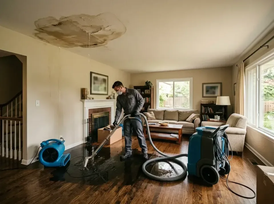 attic-pipe-burst-ceiling-drip-008 — frequently asked questions, Water Damage Restoration & Carpet Care in Monticello, MN